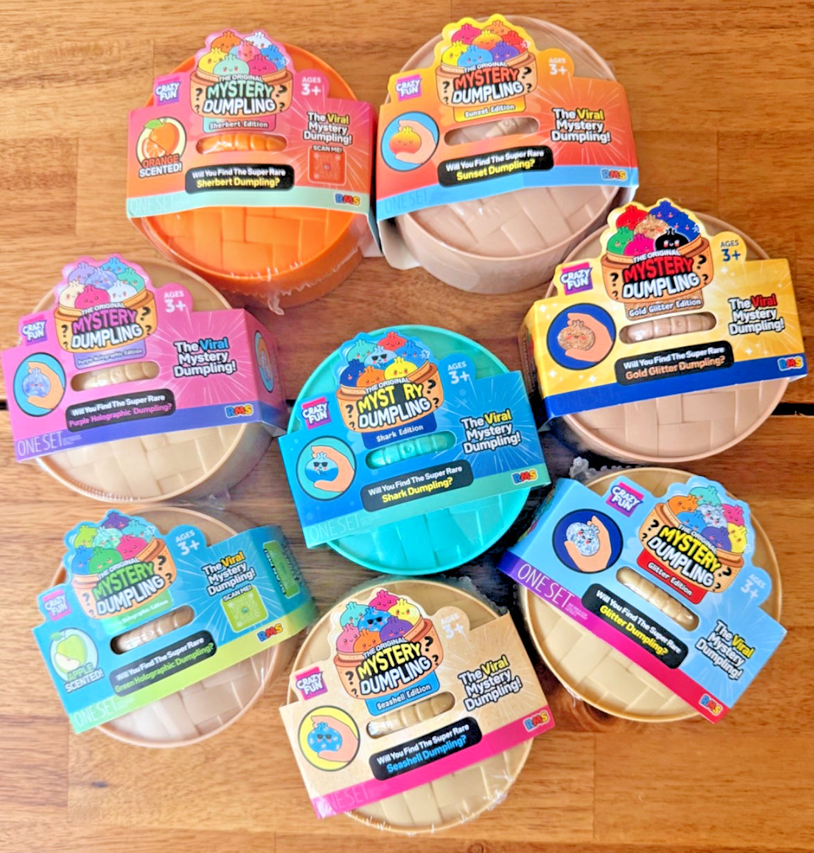 HUGE RMS Crazy Fun Mystery Dumpling Squishy Selection! You Choose! Authentic!!!